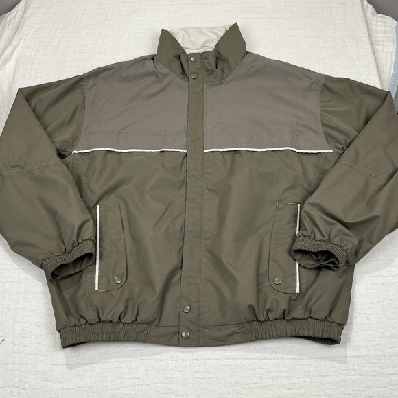 Vintage Mens Gemini‎ Sport Coat 2XLT 3201-95 950414 Green Brown Neutral Jacket - Picture 1 of 8